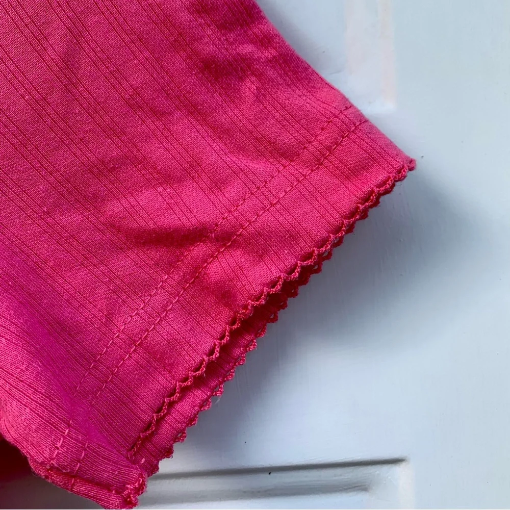 Pink Cottagecore Button Front Top - Picture 5 of 11